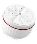 Suction Cup Mini Portable Ultrasonic Washing Machine, 9x9x5cm, lightweight unit for quick rinsing, Busting Out Those Grimy Threads With This Suction Cup Mini Portable Ultrasonic Washing Machine Leveraging Turbo Cavitation And High Frequency Vibrations To Skip The Laundromat Rush.