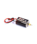 Upgraded 180 Size Carbon Brushed Motor With 51T Turns And 16T Steel Pinion Gear For 1 To 24 Scale Axial SCX24 Deadbolt Wrangler Gladiator Bronco Crawlers Faster Speed And Durable Upgrade Part, motor side view