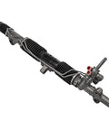 Premium Heavy Duty Power Steering Rack And Pinion Assembly Fits 2001 Through 2005 Honda Civic 1.7 Liter Non Hybrid Excluding Si Variants Plus Acura El, showing detailed components.