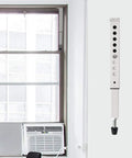 Adjustable Window Security Bar for Sliding Windows and Patio Doors Heavy Duty Sturdy Steel Lock Extends From 15.5 to 29.5 Inches