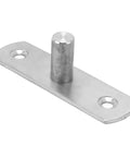 Glass Door Pivot Hinge Rock Solid Stainless Steel Door Hardware for Bedroom and Living Room Durable Floor Pivot Hinge