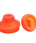 Grab this awesome one-pack of VB Series Polyurethane Pneumatic Suction Cups For Your Industrial Manipulator Needs. Orange cup.