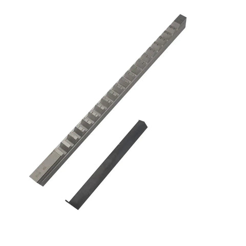 Push Type Keyway Broaches Set HSS High Speed Steel For CNC Milling 2mm To 18mm Sizes A1 B1 C1 D1 E1 Type Precision Durable Keyway Tools