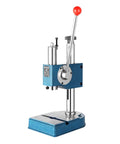 Dead Serious Manual Arbor Press With Snap Back Spring Handle delivers a legit 1100 lb push for benchtop stamping tasks.