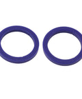 Two purple 8.5mm Silicone Gasket For E61 Group Head Espresso Machines Compatibility With Expobar E61 Faema KEES Keeps It Tight