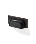 Ten Pack Oil Rubbed Bronze Cabinet Cup Pulls Two And A Half Inch 64mm For Cabinets And Drawers Easy Install Durable Zinc Alloy Hardware