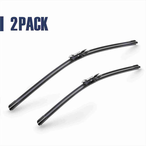 Top Shelf Replacement Windshield Wiper Blades For Chevy Silverado And Gmc Sierra 22 Plus 22 Inch heavy duty 2-pack wiper blades on white background.
