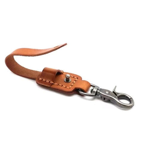DIY Leather Shape Cutters Punch Die Set For Keychains And Small Leather Goods Dope Craft Kit showcasing leather keychain.