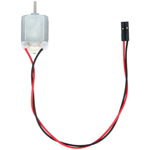 Mini 130 Size DC Motors Kit Ten Pack For DIY Kids Projects 1.5V 3V 5V 6V With Pre Welded Dupont Female Wires