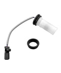 Mitsubishi Washer Fluid Level Sensor 8260A406 Replacement Part Fits Eclipse Cross 2018 2024 Easy Install No Fuss Direct Fit Outlander 2014 2021 Outlander Sport 2016 2023 and Outlander PHEV 2019 2022, white plastic sensor with black gasket