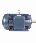 Proven Workhorse 125 Hp Three Phase Electric Motor 1800 Rpm 460 Volt Tefc Nema 444T Frame side view showing rigid base mount.