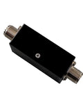Compact 100W BCI Filter For HF Shortwave Radios And Receivers, Lightweight 78g Front End Interference Shield, connectors visible