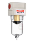 Workhorse Quarter Inch NPT Air Dryer For Compressor Water Separator AF2000 02 With Manual Drain 5 Micron Brass Filter Element