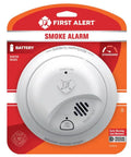 Top Shelf RV Approved Battery Powered Smoke Detector Featuring Precision Sensing To Slash Cooking Nuisance Triggers, compact design.