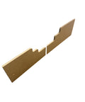 Zero Clearance Miter Saw Fence Upgrade For Sliding Compound Saws That Boosts Safety, Stability, And Cut Precision, Fits Dewalt Saws