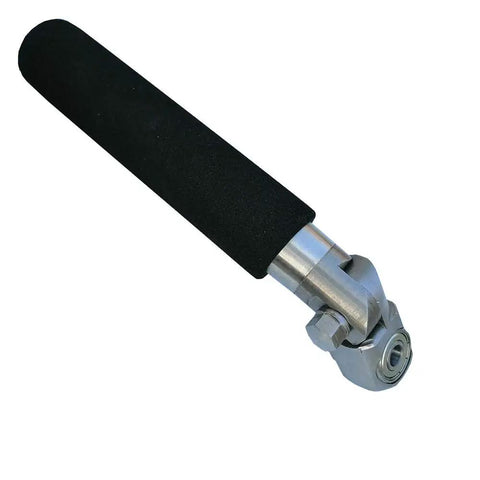 Handheld Bowl Sander For Wood Turning On Lathe With Rotatable Spindle Head showing handle and rotatable head