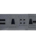 Ultimate Garage Storage System With Wall Cabinets, Steel Pegboard And Wood Workbench, Tools Organizer For Busy Workshops