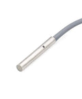 Crazy Accurate M4 Inductive Proximity Sensor Switch With 1mm Sensing Distance And 78 Inch Cable, 10-30VDC, 3-Wire PNP NC, Grey cable view