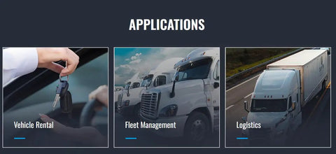 Applications for Badass Magnetic GPS Asset Tracker With Rock Solid 10000 Mah Battery: Vehicle Rental, Fleet Management, and Logistics.