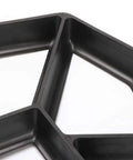 Close-up of Easy DIY Concrete Path Paver Mold Kit for Patio and Garden Walkways big square stone mold corners