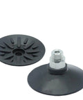 Top Notch 1Pc Industrial Pneumatic Vacuum Suction Cup For Machine Manipulator, heavy duty ESS-60GT-G1/4 nozzle, black rubber.