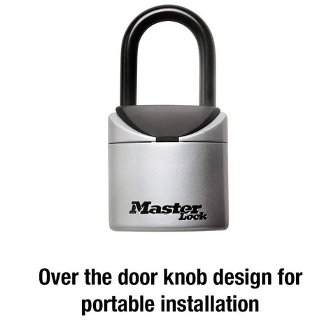 Portable Key Safe Lock Box With Personal Code For Home Or Car Keys, 2.75 Inch Wide Model 5406D Black And Grey, Indoor Outdoor Use, Resettable Alpha Numeric Combo, Holds 1-2 Keys, Easy Access For Quick Safekeeping