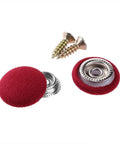 Top Quality 30x Auto Car Roof Snap Rivets Kit For Home Repair Fixing Interior Ceiling Panels And Retaining Pins With Heavy Duty Rust-Proof Stainless Steel Assortment That Keeps Everything Secure Without Messy Tools, red fabric snap rivets and screws
