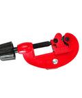 Red Ergonomic Pipe Cutter 3-28mm Tubing Cutter for Metal Aluminum Stainless Steel Heavy Duty Hand Tool, side view