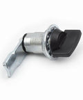 Thumb Operated Offset Cam Lock With T Handle For Machinery Safes And File Cabinets, Zinc Alloy With Black Painted Finish, Durable Thumb Turn Lock For Quick Security And Easy Access 1 Piece