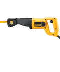 Heavy Hitter 10 Amp Reciprocating Saw with yellow and black body, designed for demolition projects and home renovations.
