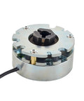Amazon DC electromagnetic brake 24V, 4.0 Nm, round metal housing with black central hub and wiring