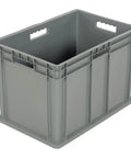 Heavy Duty Multi Tier Stack Cart With Large Bin Storage Organizer For Garage Shop Or Warehouse Hella Solid Rolling Utility Caddy Built Different To Hold Your Heavy Gear Zero Drama grey plastic storage bin with handles