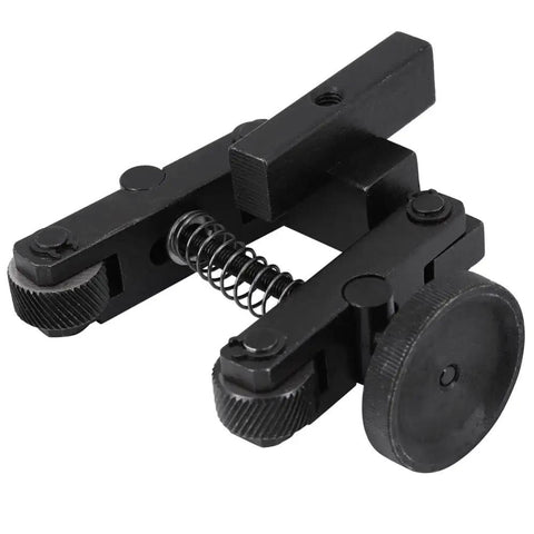 Mini Lathe Knurling Tool Holder With Adjustable Shank And Wheel Kit, Linear Knurl Tool Attachments, Built Tough With 45 Steel