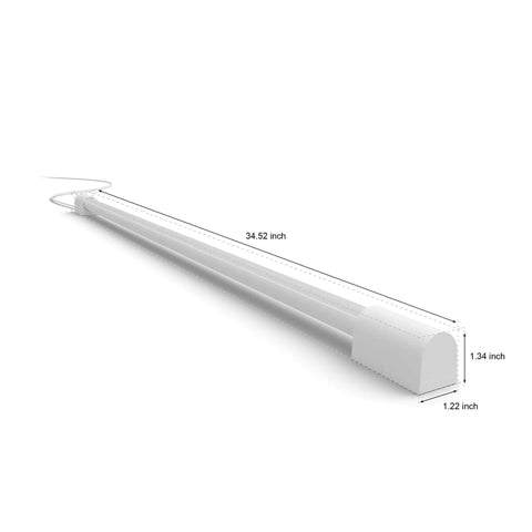 White And Color Ambiance Smart LED Tube For Immersive Gaming And TV Experiences 1 Pack Sync With TV Music And Gaming Requires Bridge