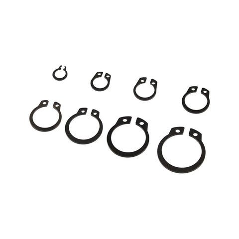 Heavy Duty C Clip Washers Kit 200 Pieces M6 To M20 carbon steel snap rings assortment