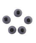 High Temperature Sintered Air Stone Cylinder Diffuser For Fish Tanks 0.98 Inch Bubble Diffuser For Nano Air Pumps 4mm Inlet Durable Reusable Airstones 5 Pack top view