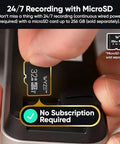 Person inserting microSD card into Battery Powered Video Doorbell Camera With 1-To-1 Head-To-Toe View, HD Plus 1536x1536.