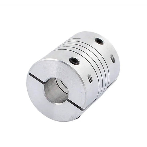Aluminum Shaft Coupling 10mm to 12mm for Stepper Motors 30mm Length 25mm Diameter Set Screw Coupler