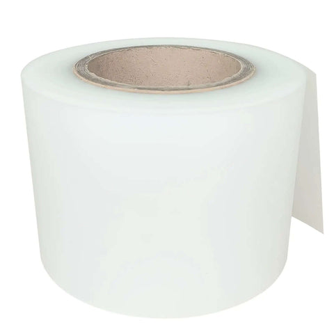 Urethane Die Protection Film For Press Brake Bending 4 Inch Wide 0.012 Inch Thick 100 Foot Roll Pro Grade Non Adhesive