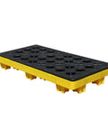 Beefed Up Heavy Duty Plastic Spill Containment Pallet Tray For Drums And Tanks Polyethylene Spill Tray Platform That Catches Leaks