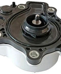 Electric Water Pump For 2010 To 2015 Toyota Prius 1.8L 4 Cylinder Full Hybrid, top view showing mounting points and design.