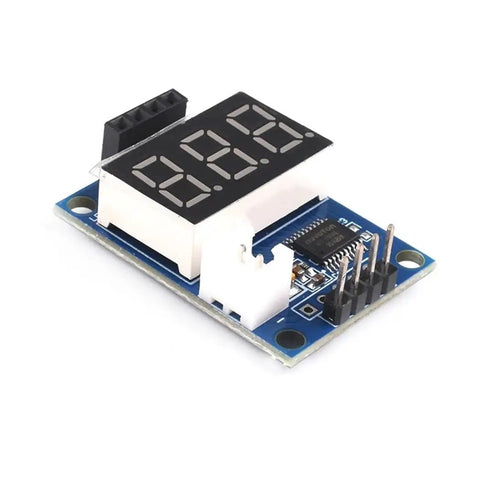 Two Pack HC SR04 Ultrasonic Sensor Module With Onboard STM8S103 Microcontroller 5V Distance Meter With Digital Readout 3 To 400 Cm Range
