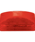 Beefed Up Red 6 LED 2.5 Inch Truck Clearance Side Marker Light Kit With Grommet Mount And Wire Plug Polycarbonate Lens