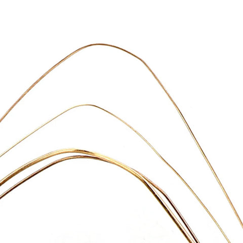 Close-up of Jewelry Solder Wire Set For Jewelry Making, Gold And Silver Alloy Solder Rods, various sizes displayed overlapping