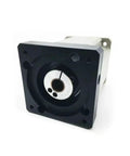Precision Planetary Gearbox Speed Reducer With Tight Backlash Specs For Heavy Load Servo Motors And Industrial Cnc Machines Compact build view from front.