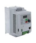Boss-Grade VFD Inverter For Spindle Motors, 220V 0.75kW To 7.5kW, 1 Phase In 3 Phase Out shown in gray casing