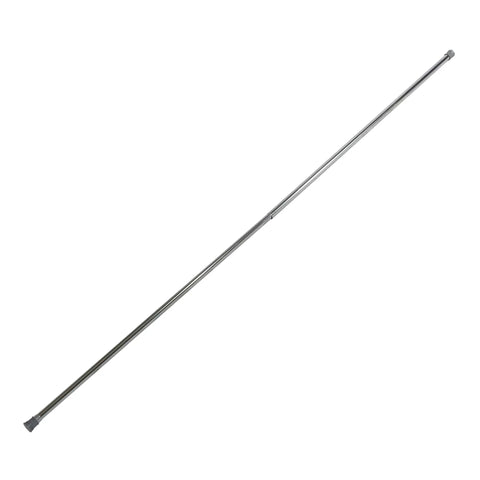 Classic Adjustable Shower Rod With Polished Chrome Finish Expands From 36 To 63 Inches No Drilling Required Easy Mount With Included Hardware Sturdy Metal Construction For Long Lasting Durability