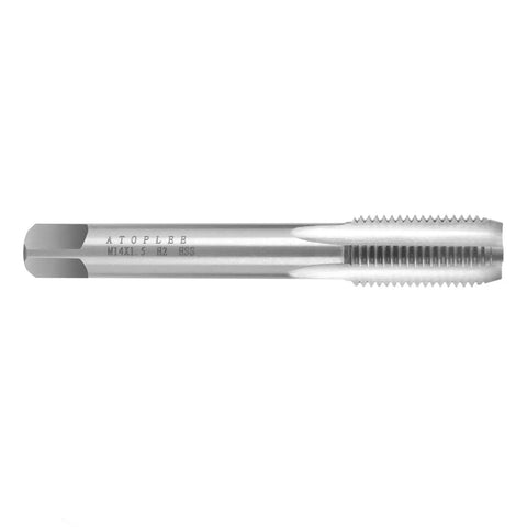 Pro Grade M14x1.5 Thread Tap HSS 6542 Right Hand Metalworking Tap for Stainless and Steel, side view