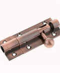 WUUWCHODC Sliding Barrel Bolt Door Lock Gate Latch Heavy Duty Security, bronze finish, compact and durable design.