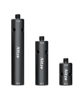 Rugged 15mm Rod Extension Kit With One Two And Three Inch Sections Featuring 1/4 Male To Female Threads, aluminum rods in three sizes.